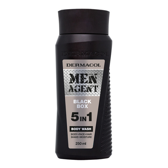 Dermacol Men Agent 5 in 1 Black Box shower gel 250 ml