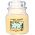 Yankee Candle Tobacco Flower - Tobacco flower scented candle Classic medium glass 411 g