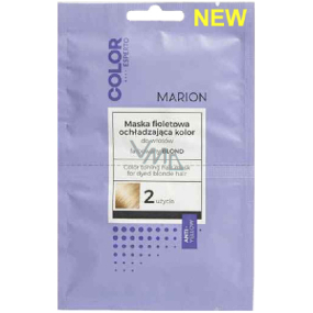 Marion Professional revitalizing colored blonde hair revitalizing hair mask lime and only 2 x 20 ml