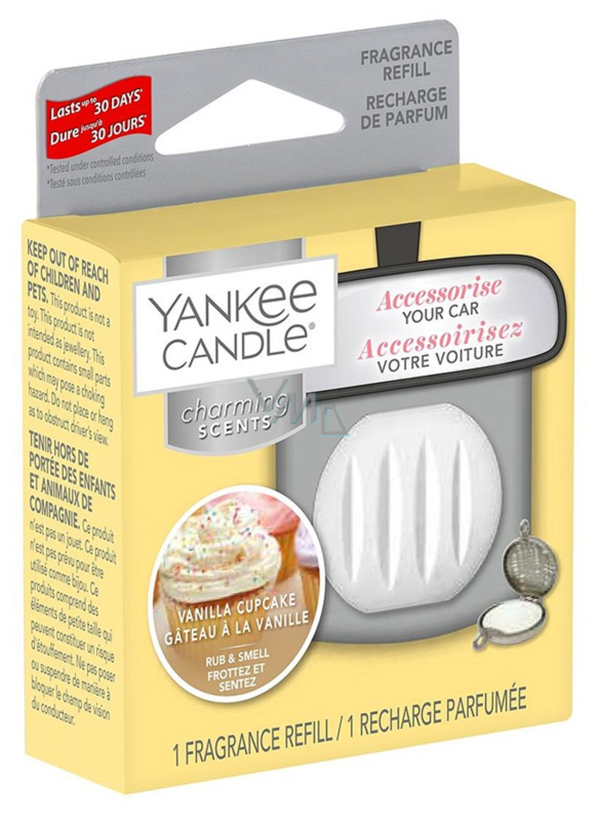 Yankee Candle Vanilla Cupcake Charming Scents 30 g VMD parfumerie