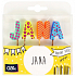Albi Cake candles name - Jana, 2.5 cm