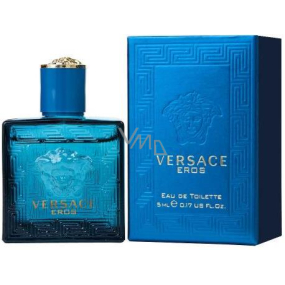 Versace Eros pour Homme Eau de Toilette for Men 5 ml, Miniature