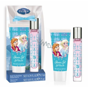 Disney Frozen Eau de Toilette Roll-on for Children 8.5 ml + shower gel 25 ml, gift set