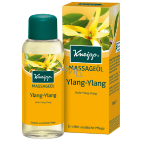 Kneipp Ylang-Ylang massage oil, velvety soft skin with a sensual exotic scent 100 ml