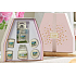 Yankee Candle Everyday Clean Cotton scented candle small 104 g + Clean Cotton votive candle 2 x 49 g + Clean Cotton scented wax 2 x 22 g + Clean Cotton gel car tag 30 g, gift set