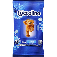 Coccolino Fresh Sky scented dryer sheets 20 pcs