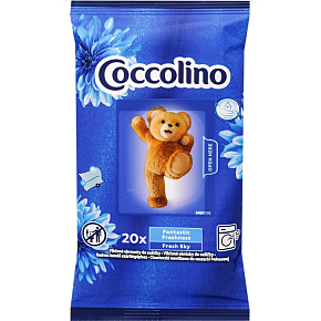 Coccolino Fresh Sky scented dryer sheets 20 pcs