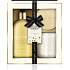 Baylis & Harding Sweet Tangerine and Grapefruit liquid hand soap 300 ml + scented candle with metal lid 200 g, cosmetic set