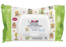 HiPP Babysanft Wet toilet paper for sensitive skin 50 pieces
