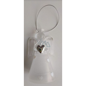 Albi Shining Christmas ornament on a tree Angel hearts without a sticker 8 cm