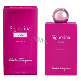 Salvatore Ferragamo Signorina Ribelle body lotion for women 200 ml