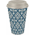 Albi Bamboo travel mug Tiles blue 340 ml