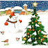 Nekupto Paper napkins 3 ply 33 x 33 cm 20 pieces snowman, tree