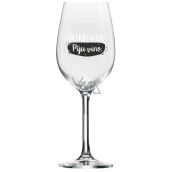 Albi My Bar Mega wine glasses I save water, I drink 670 ml of wine