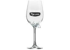 Albi My Bar Mega wine glasses I save water, I drink 670 ml of wine