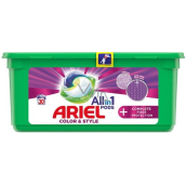 Ariel All in 1 Pods Color & Style Complete Fiber Protection gel capsules for washing colored clothes 30 pieces 756 g