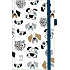Albi Diary 2022 pocket with rubber band Dogs 15 x 9.5 x 1.3 cm