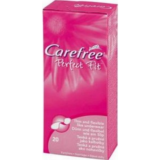 Carefree Perfect Fit panty intimate insoles 20 pieces