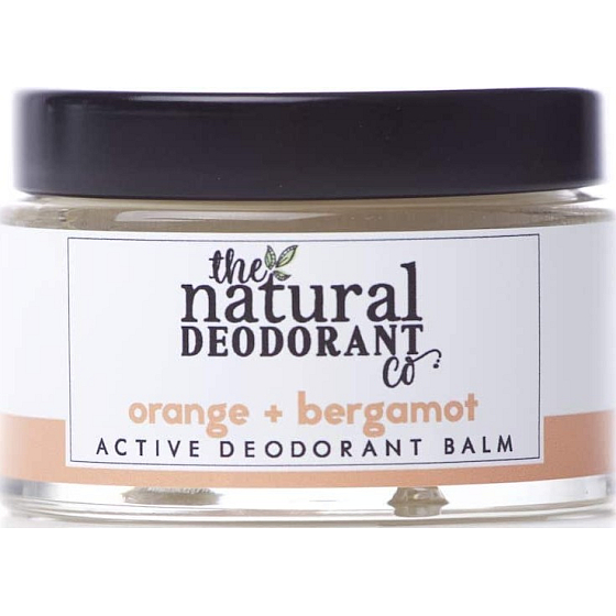 The Natural Deodorant Co. Active Deodorant Balm Orange + Bergamot Balm Deodorant 55 g