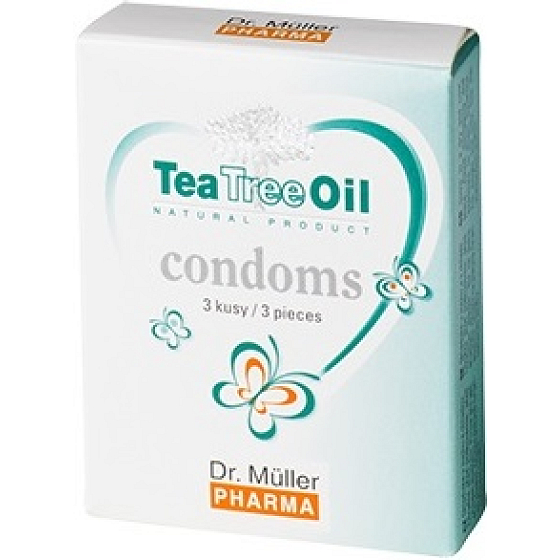 Dr. Muller Tea Tree Oil Condom, nominal width 52 mm 3 pieces