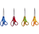 Spoko School scissors symmetrical plastic 18 cm different colours