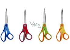 Spoko School scissors symmetrical plastic 18 cm different colours