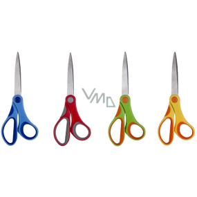 Spoko School scissors symmetrical plastic 18 cm different colours