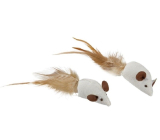 Trixie Mice sisal with feathers toy for cats 5 cm 2 pieces