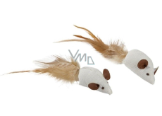 Trixie Mice sisal with feathers toy for cats 5 cm 2 pieces