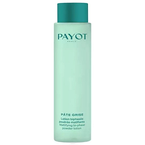 Payot Pate Grise Lotion Biphasée Poudrée Matifiante facial water for oily to combination skin 200 ml