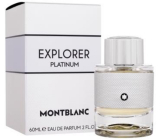 Montblanc Explorer Platinum eau de parfum for men 60 ml