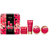 Baylis & Harding Cherry blossom shower cream 50 ml + hand cream 50 ml + solid soap 50 g + body butter 50 ml + cosmetic bag, cosmetic set for women