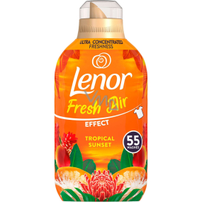 Lenor Fresh Air Effect Tropic Sunset concentrated fabric softener 55 doses 770 ml