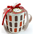 Albi Christmas mug and marshmallow 60 g Red decoration 250 ml