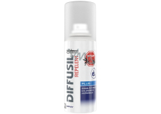 Diffusil Repellent Plus against mosquitoes, lice and ticks, quick-drying spray mini 50 ml