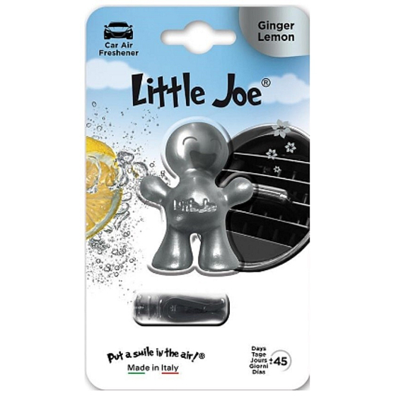 Carlson Little Joe Ginger osvěžovač do auta mini – vůně zázvoru v kompaktní velikosti, 1 kus, pro dlouhotrvající svěžest v automobilu.