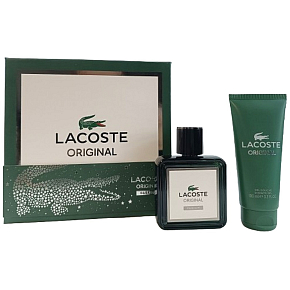 Lacoste Original Parfum 60 ml + shower gel 100 ml, gift set for men