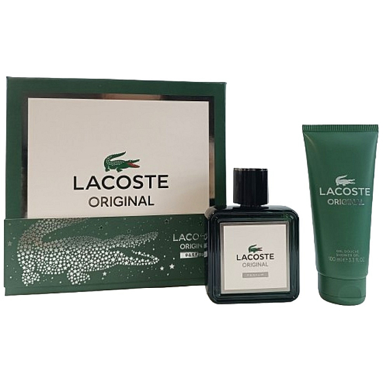 Lacoste Original Parfum 60 ml + shower gel 100 ml, gift set for men