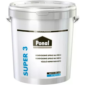 PONAL Super 3, water-resistant adhesive, 5kg PONAL Super 3, water-resistant adhesive, 5kg