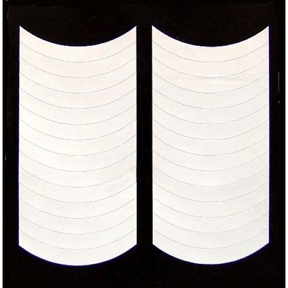 Absolute Cosmetics Self-adhesive templates for French manicure 48 pieces