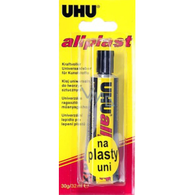 Uhu Allplast Universal waterproof adhesive for gluing plastics 30 g