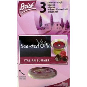 Brise Italian Summer fragrant oil 3 fragrant oil cartridges of 15 g each