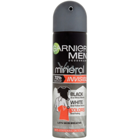 Garnier Men Invisible Black White Colors antiperspirant deodorant spray for men 150 ml