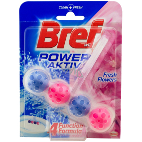Bref Power Active 4 Pure Fresh Flowers WC block 50 g