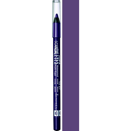 Rimmel London Scandaleyes waterproof eye pencil 013 Purple 1.2 g
