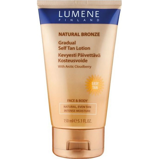 Lumene Natural Bronze self-tanning lotion for face and body 150 ml