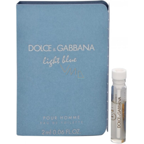 Dolce & Gabbana Light Blue pour Homme eau de toilette 2 ml with spray, vial
