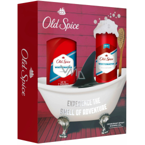 Old Spice White Water Deodorant Spray for men 125 ml + 250 ml shower gel, cosmetic set