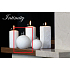Lima Marble Intimity scented candle white ball diameter 80 mm 1 piece