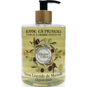 Jeanne en Provence Divine Olive liquid soap dispenser 500 ml